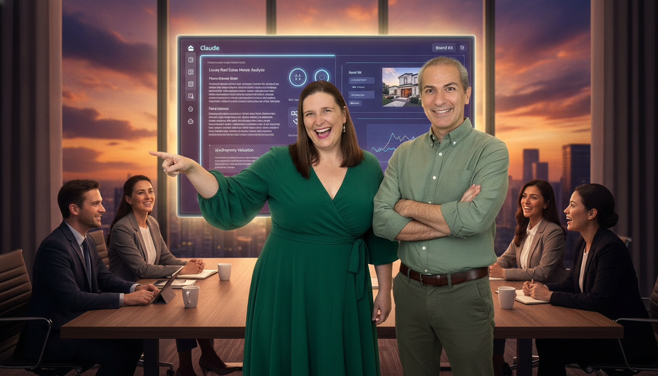 How Claude & Canva Automate Real Estate Marketing?